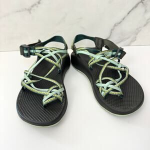 Chaco Womens ZX/3 Yampa Trail Water Sandal Size 7 Casual Summer Strappy Yellow